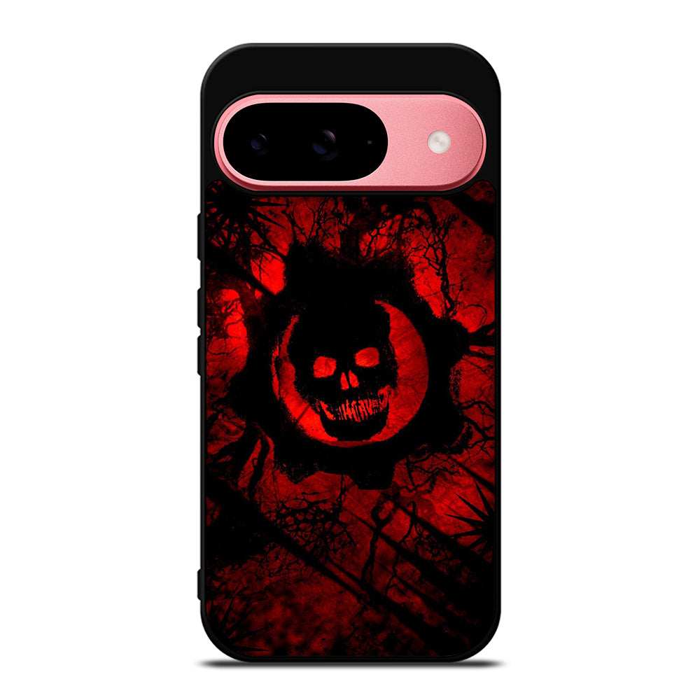 GEARS OF WAR RED SKULL LOGO Google Pixel 9 Case Cover