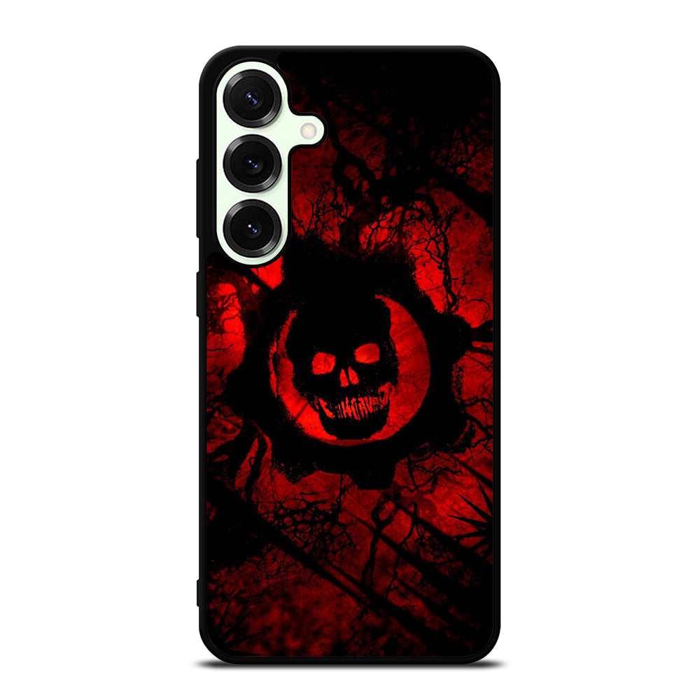 GEARS OF WAR RED SKULL LOGO Samsung Galaxy S25 Plus Case Cover