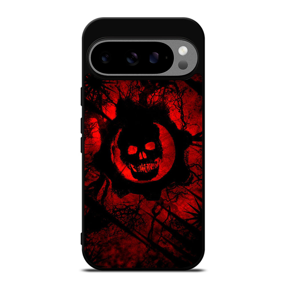 GEARS OF WAR RED SKULL LOGO Google Pixel 9 Pro XL Case Cover