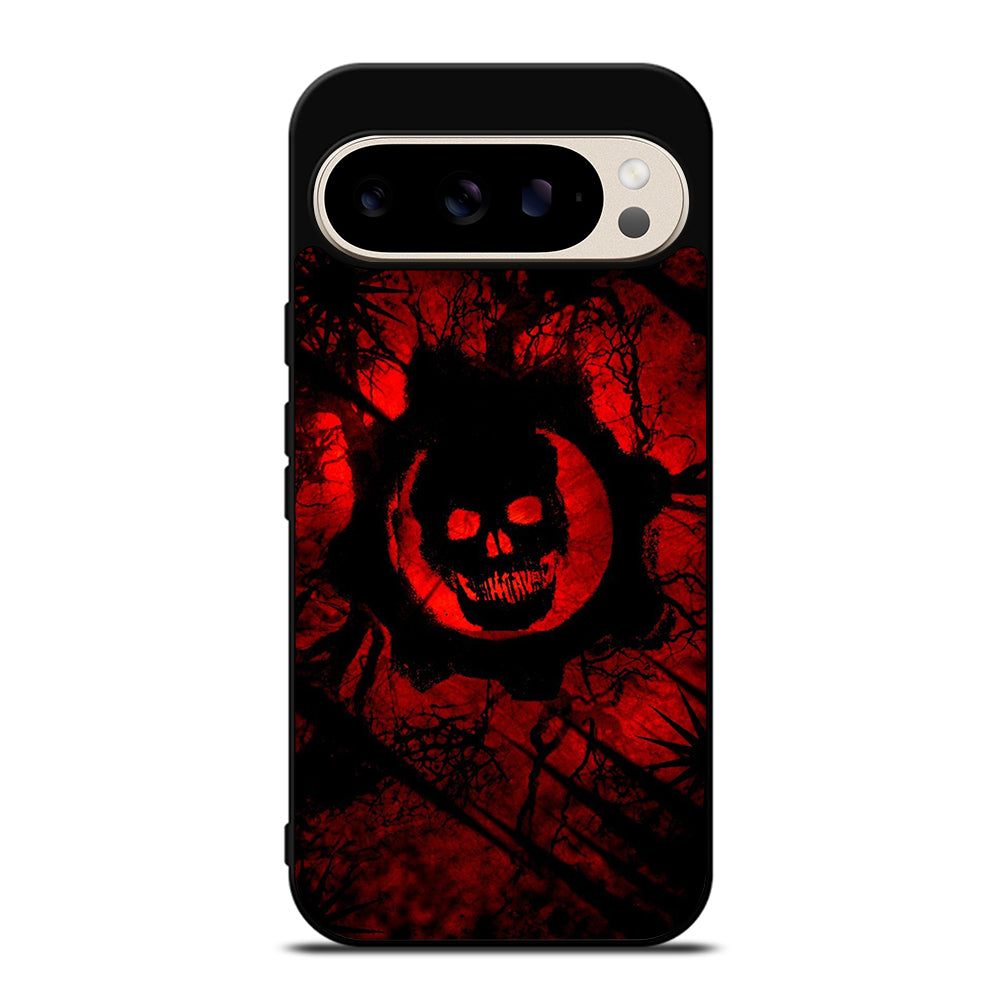 GEARS OF WAR RED SKULL LOGO Google Pixel 9 Pro Case Cover