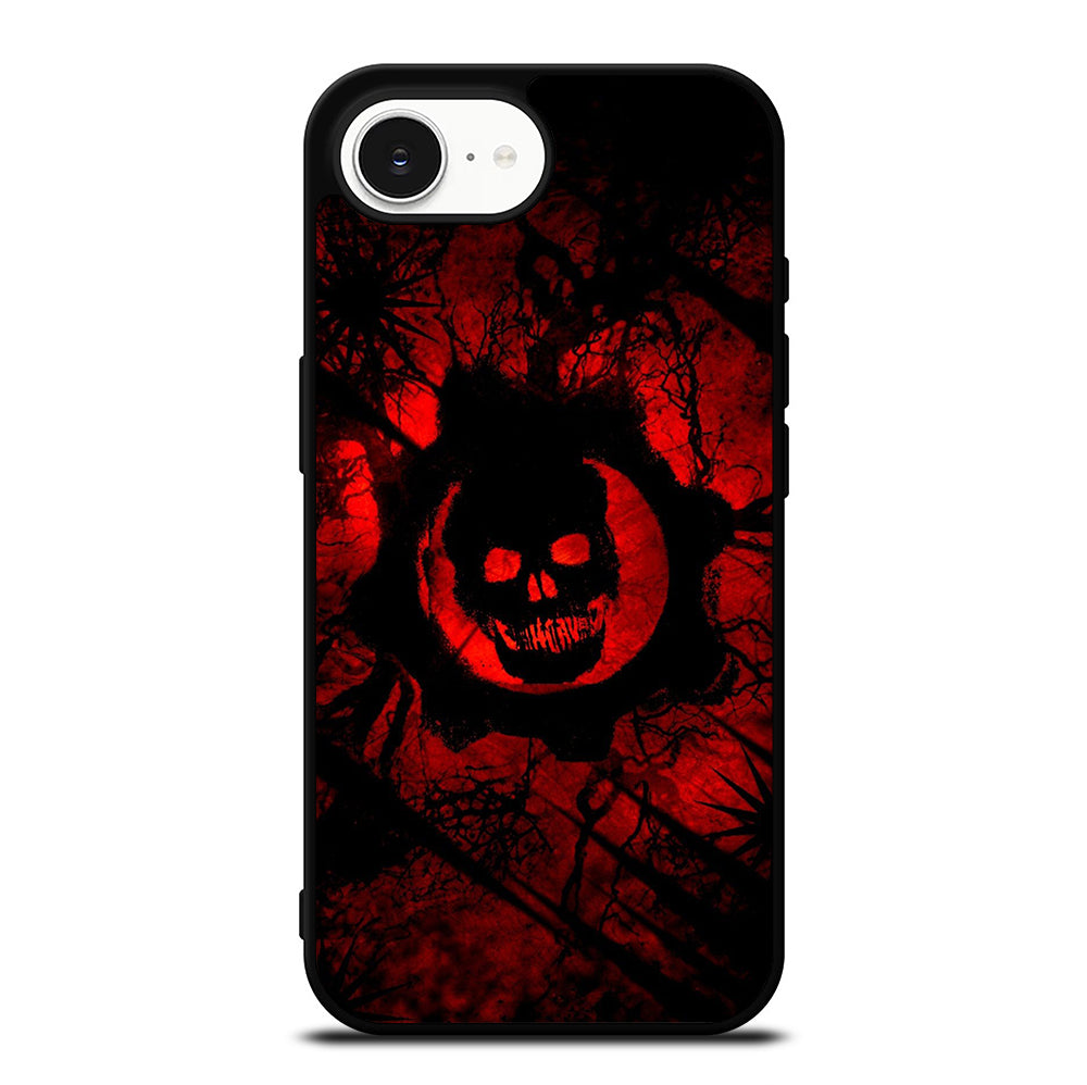 GEARS OF WAR RED SKULL LOGO iPhone 16e Case Cover