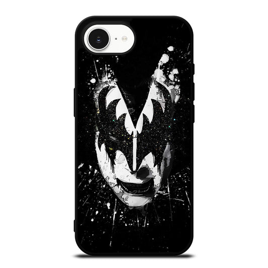 GENE SIMMONS ART KISS BAND iPhone 16e Case Cover