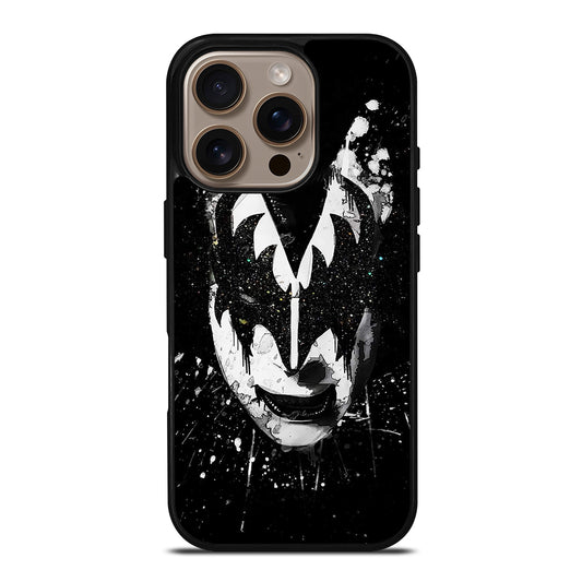 GENE SIMMONS ART KISS BAND iPhone 16 Pro Case Cover