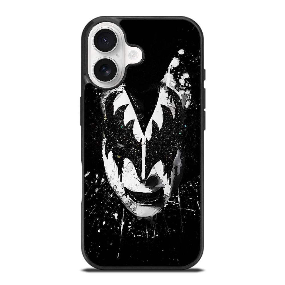 GENE SIMMONS ART KISS BAND iPhone 17 Case Cover