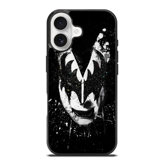 GENE SIMMONS ART KISS BAND iPhone 17 Case Cover