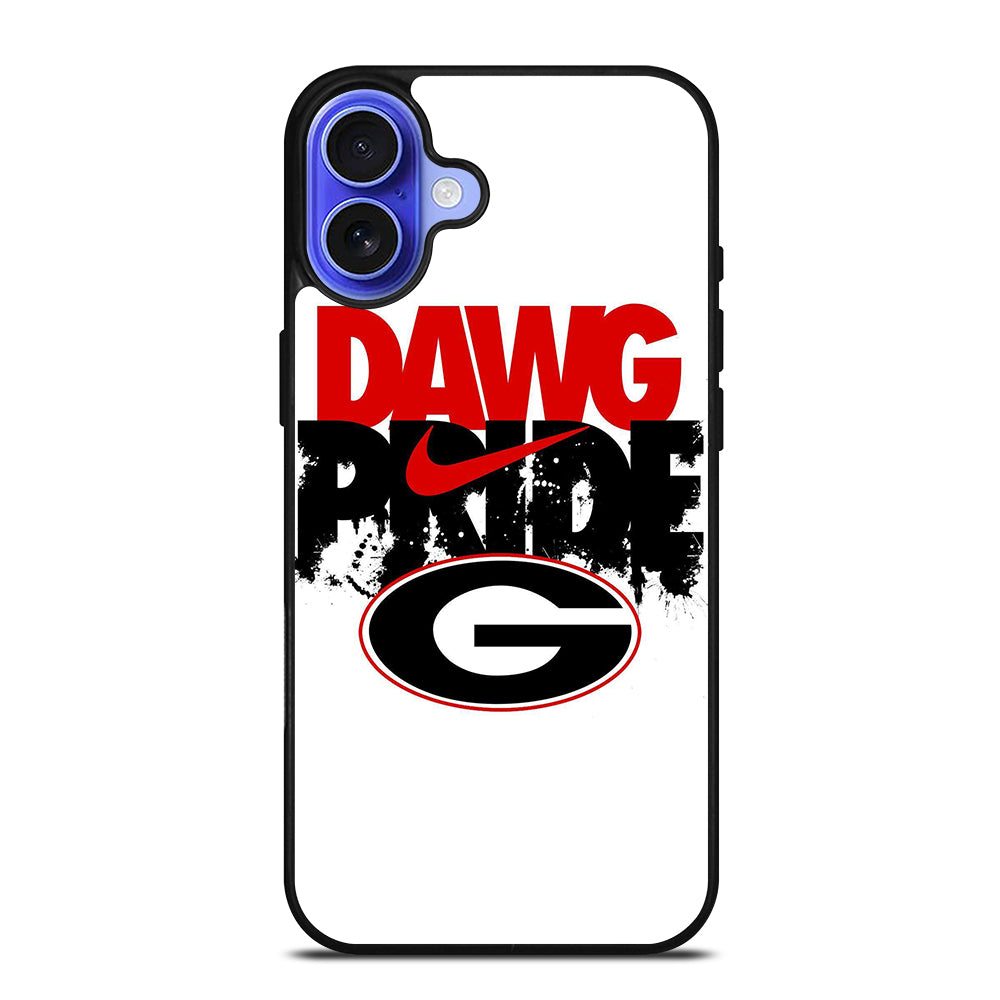 GEORGIA BULLDOGS UGA ART LOGO iPhone 16 Case Cover