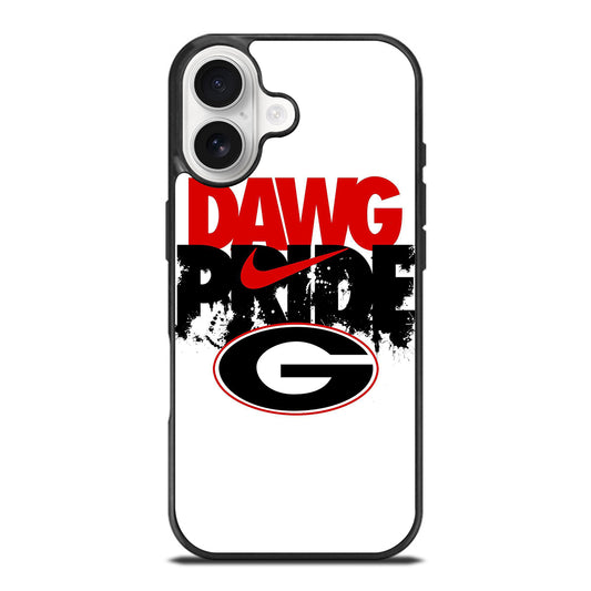 GEORGIA BULLDOGS UGA ART LOGO iPhone 17 Case Cover