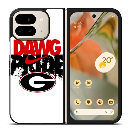 GEORGIA BULLDOGS UGA ART LOGO Google Pixel 9 Pro Fold Case Cover