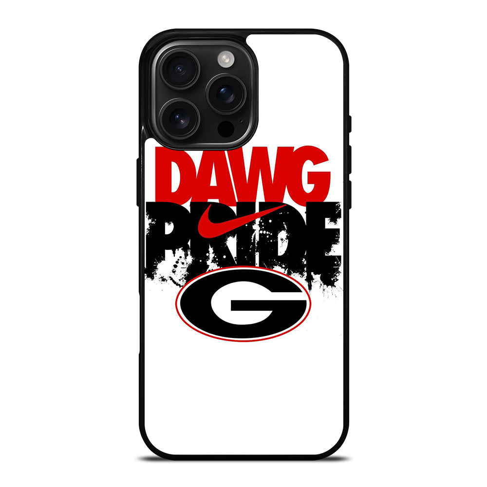 GEORGIA BULLDOGS UGA ART LOGO iPhone 16 Pro Max Case Cover