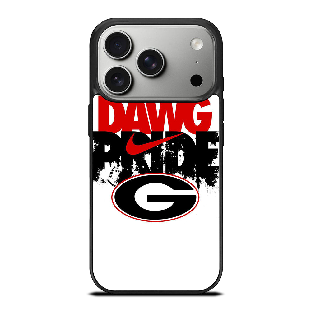 GEORGIA BULLDOGS UGA ART LOGO iPhone 17 Pro Case Cover