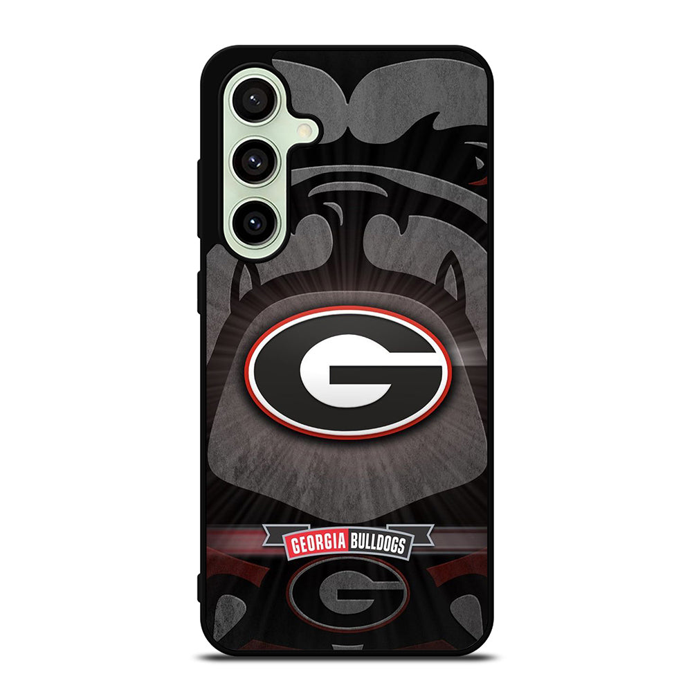 GEORGIA BULLDOGS UGA FOOTBALL LOGO Samsung Galaxy S24 FE Case Cover