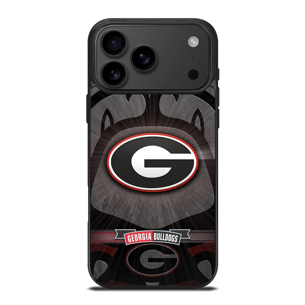 GEORGIA BULLDOGS UGA FOOTBALL LOGO iPhone 17 Pro Max Case Cover