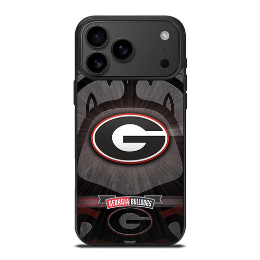 GEORGIA BULLDOGS UGA FOOTBALL LOGO iPhone 17 Pro Max Case Cover