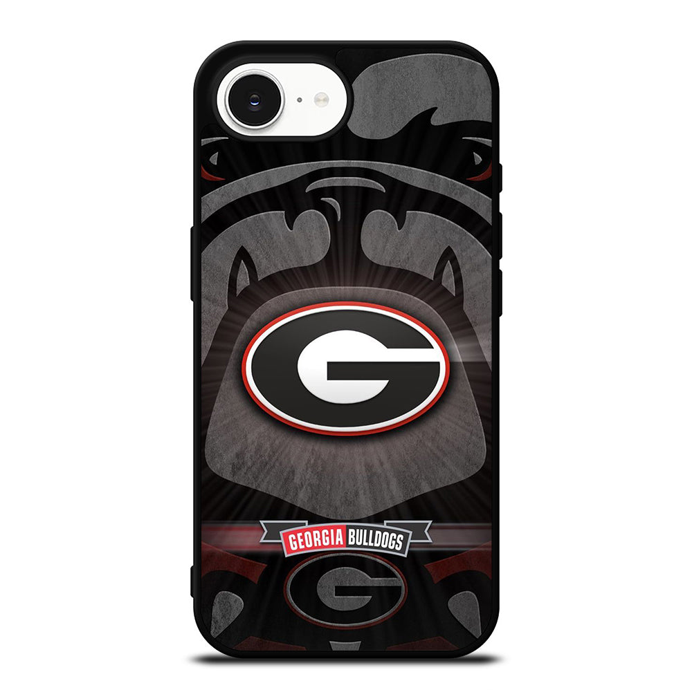 GEORGIA BULLDOGS UGA FOOTBALL LOGO iPhone 16e Case Cover