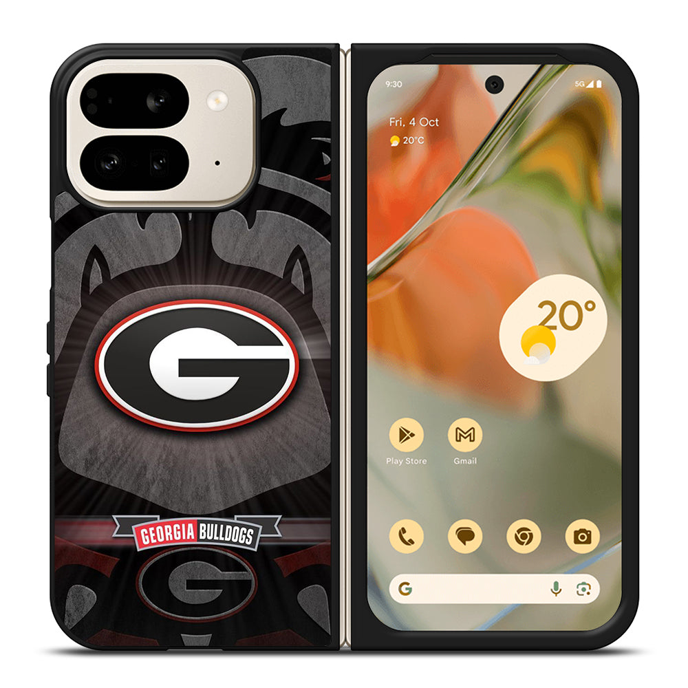 GEORGIA BULLDOGS UGA FOOTBALL LOGO Google Pixel 9 Pro Fold Case Cover