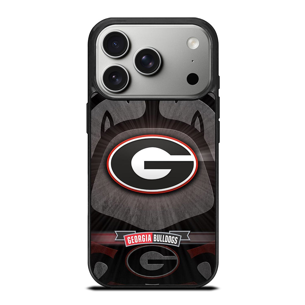 GEORGIA BULLDOGS UGA FOOTBALL LOGO iPhone 17 Pro Case Cover