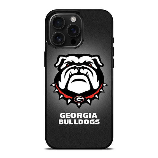 GEORGIA BULLDOGS UGA FOOTBALL iPhone 16 Pro Max Case Cover