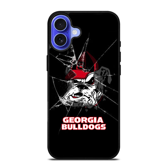 GEORGIA BULLDOGS UGA LOGO iPhone 16 Case Cover