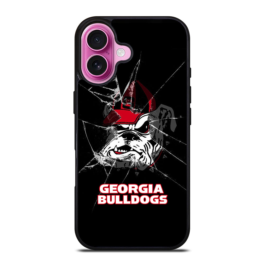 GEORGIA BULLDOGS UGA LOGO iPhone 16 Plus Case Cover