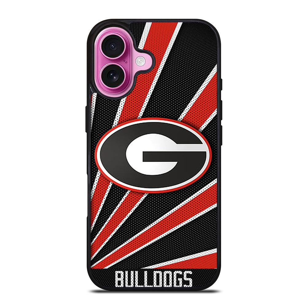 GEORGIA BULLDOGS UGA NFL LOGO iPhone 16 Plus Case Cover