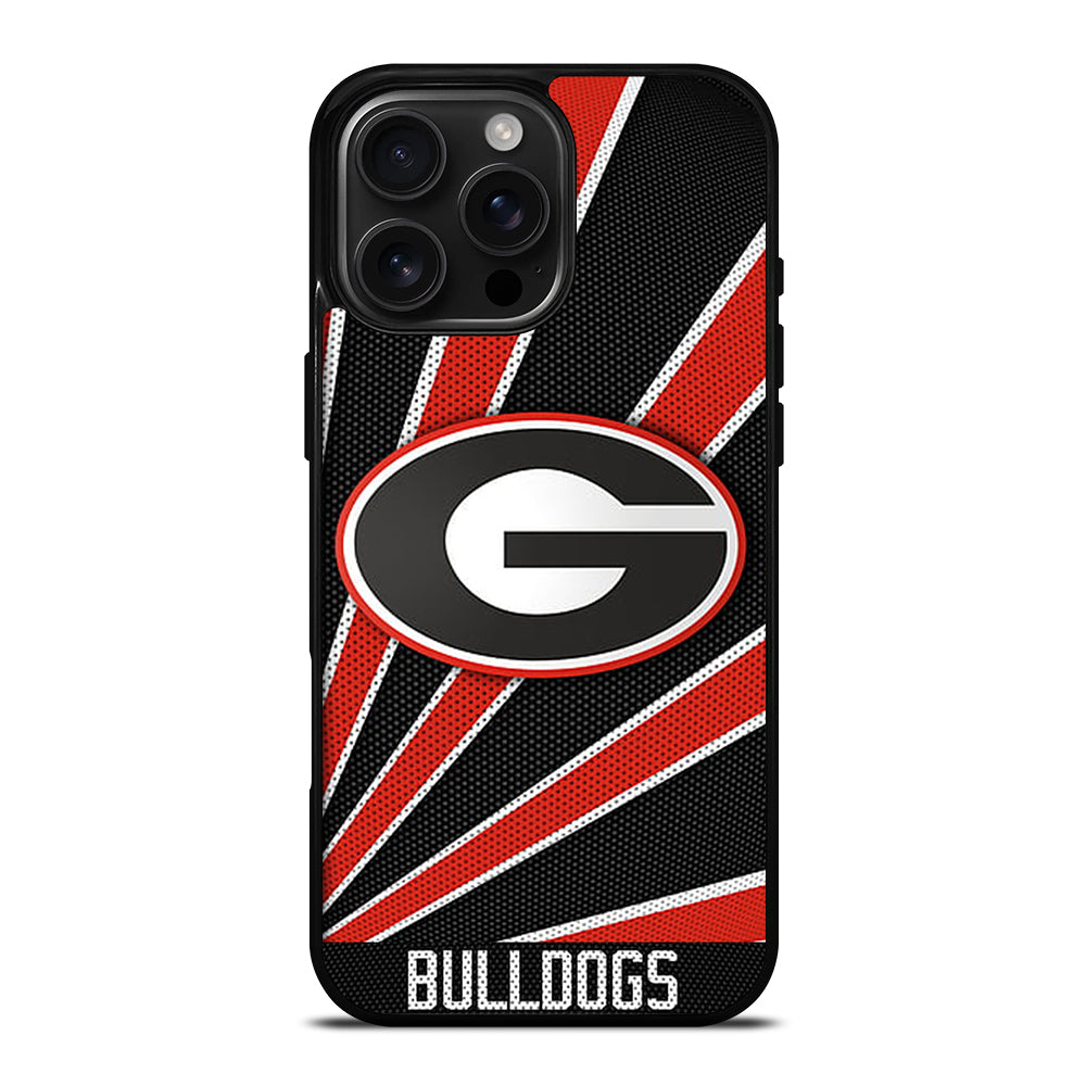 GEORGIA BULLDOGS UGA NFL LOGO iPhone 16 Pro Max Case Cover