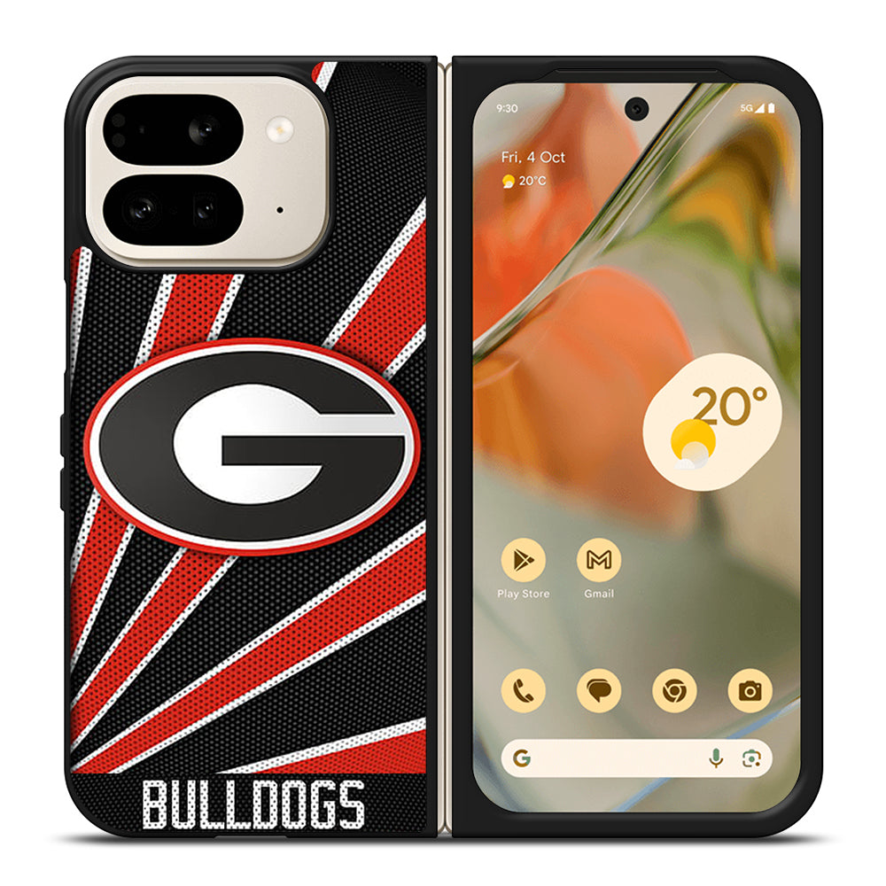 GEORGIA BULLDOGS UGA NFL LOGO Google Pixel 9 Pro Fold Case Cover