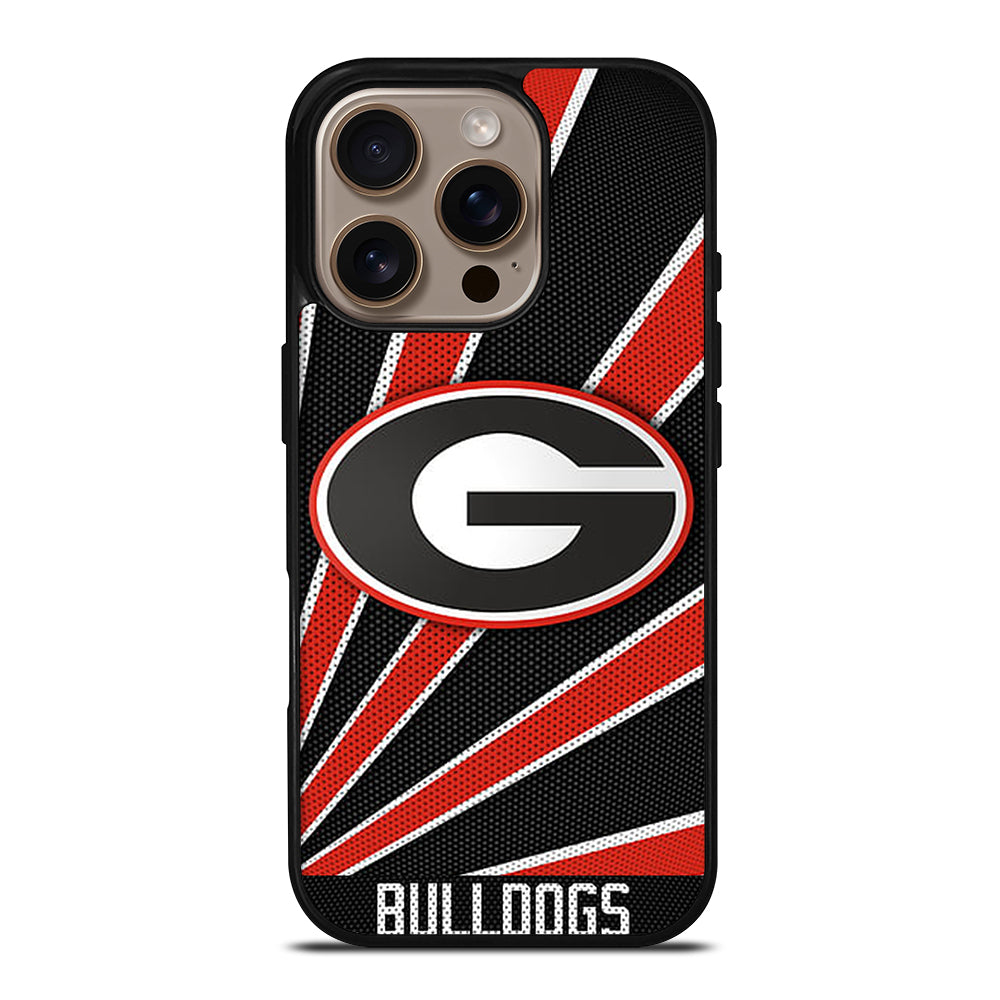 GEORGIA BULLDOGS UGA NFL LOGO iPhone 16 Pro Case Cover