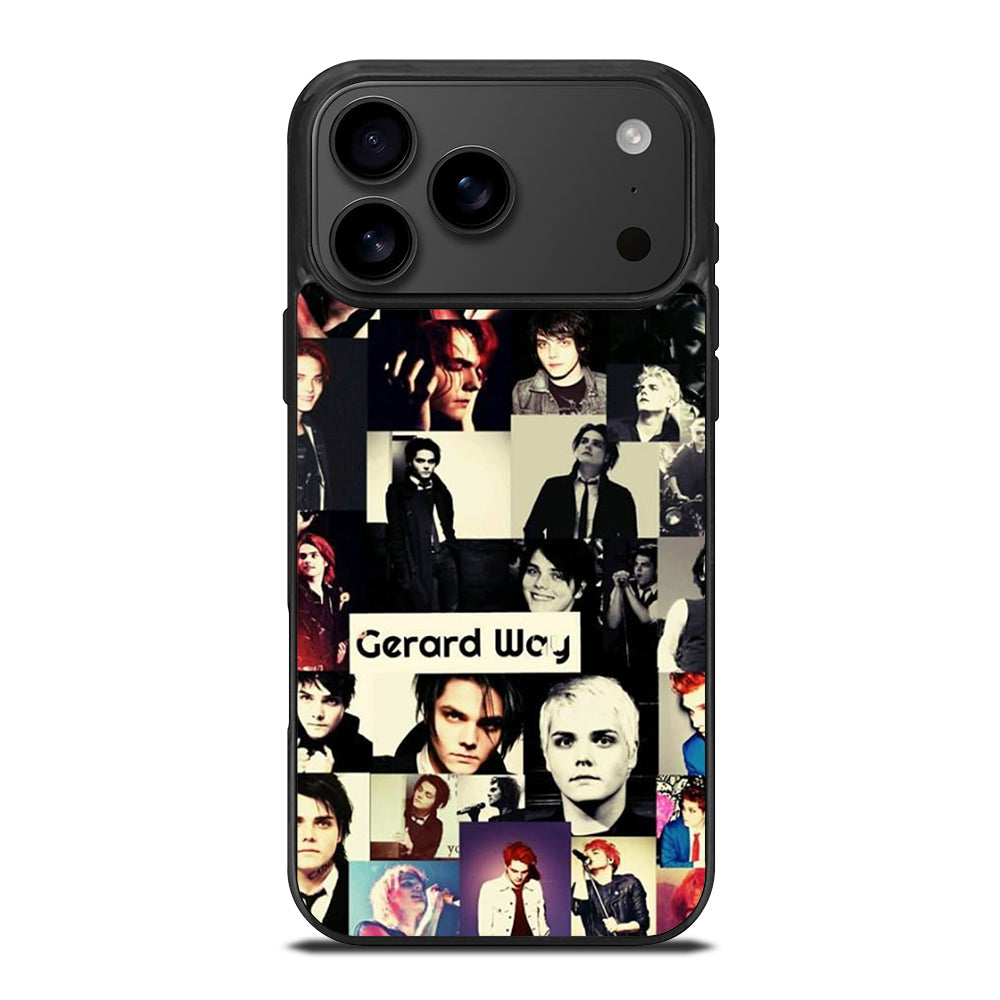 GERARD WAY MCR COLLAGE iPhone 17 Pro Max Case Cover