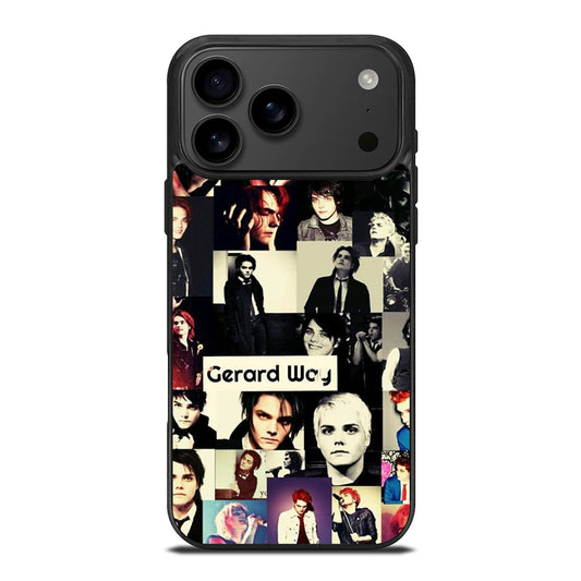GERARD WAY MCR COLLAGE iPhone 17 Pro Max Case Cover
