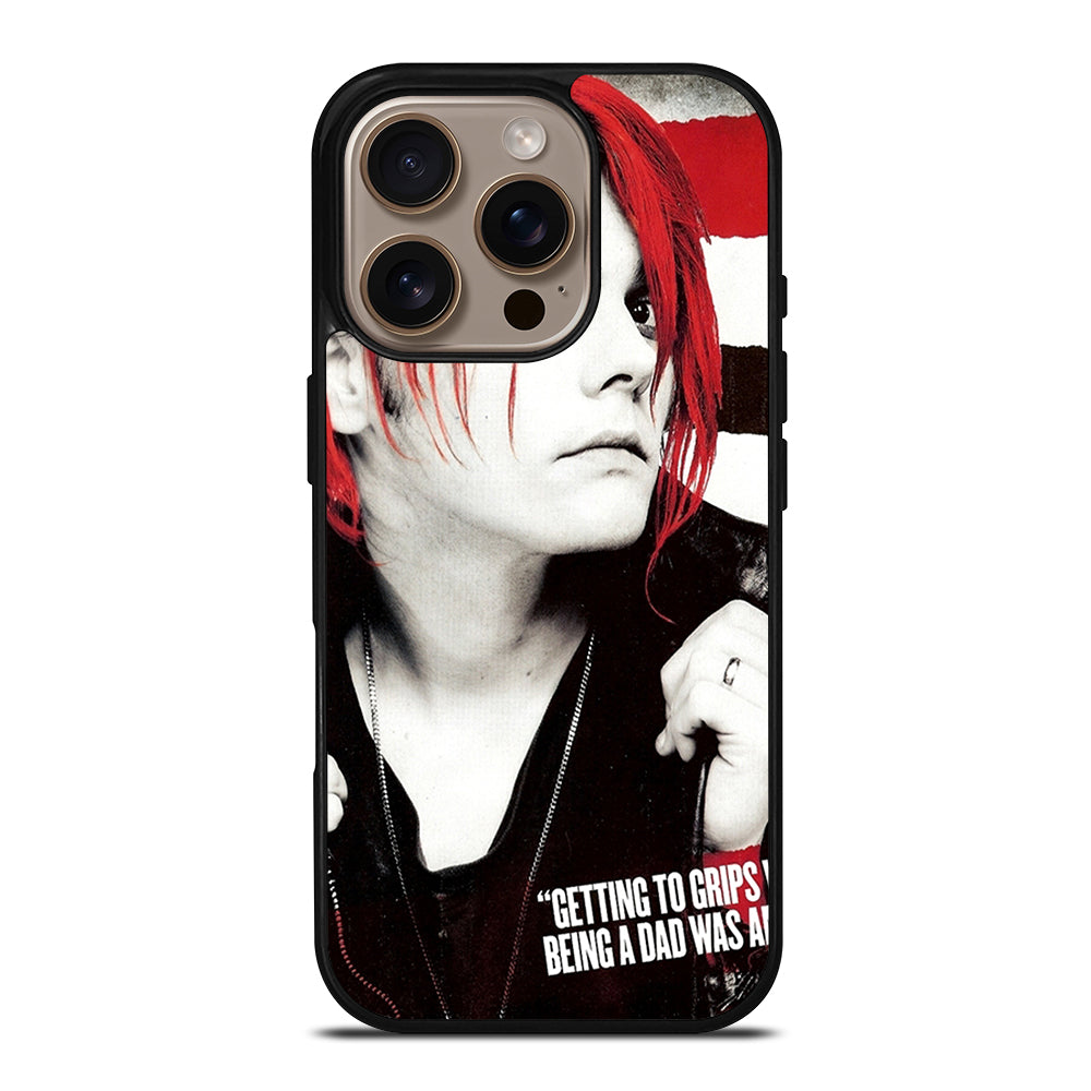 GERARD WAY MCR FACE iPhone 16 Pro Case Cover