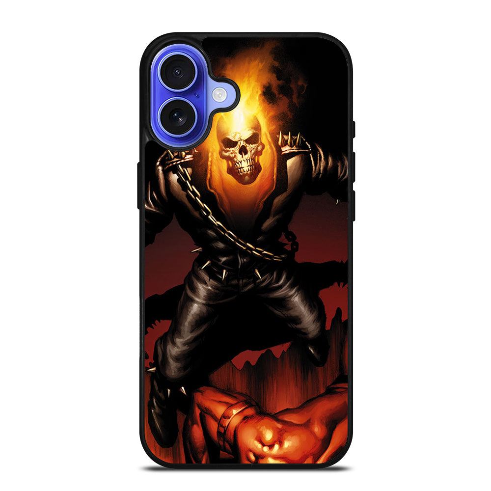 GHOST RIDER CARTOON iPhone 16 Case Cover