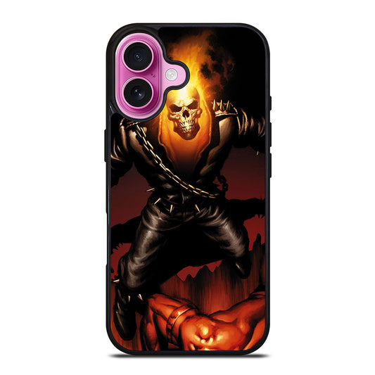 GHOST RIDER CARTOON iPhone 16 Plus Case Cover
