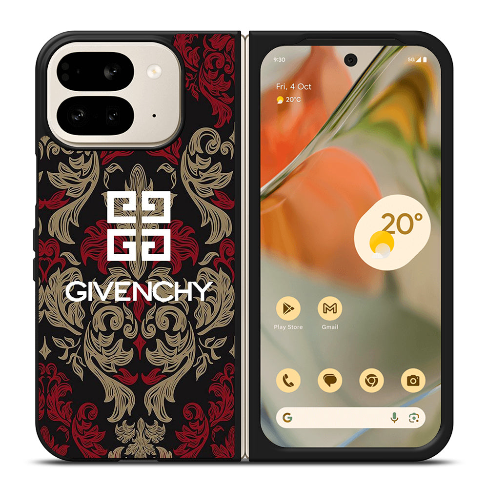 GIVENCHY PARIS LOGO PATTERN Google Pixel 9 Pro Fold Case Cover