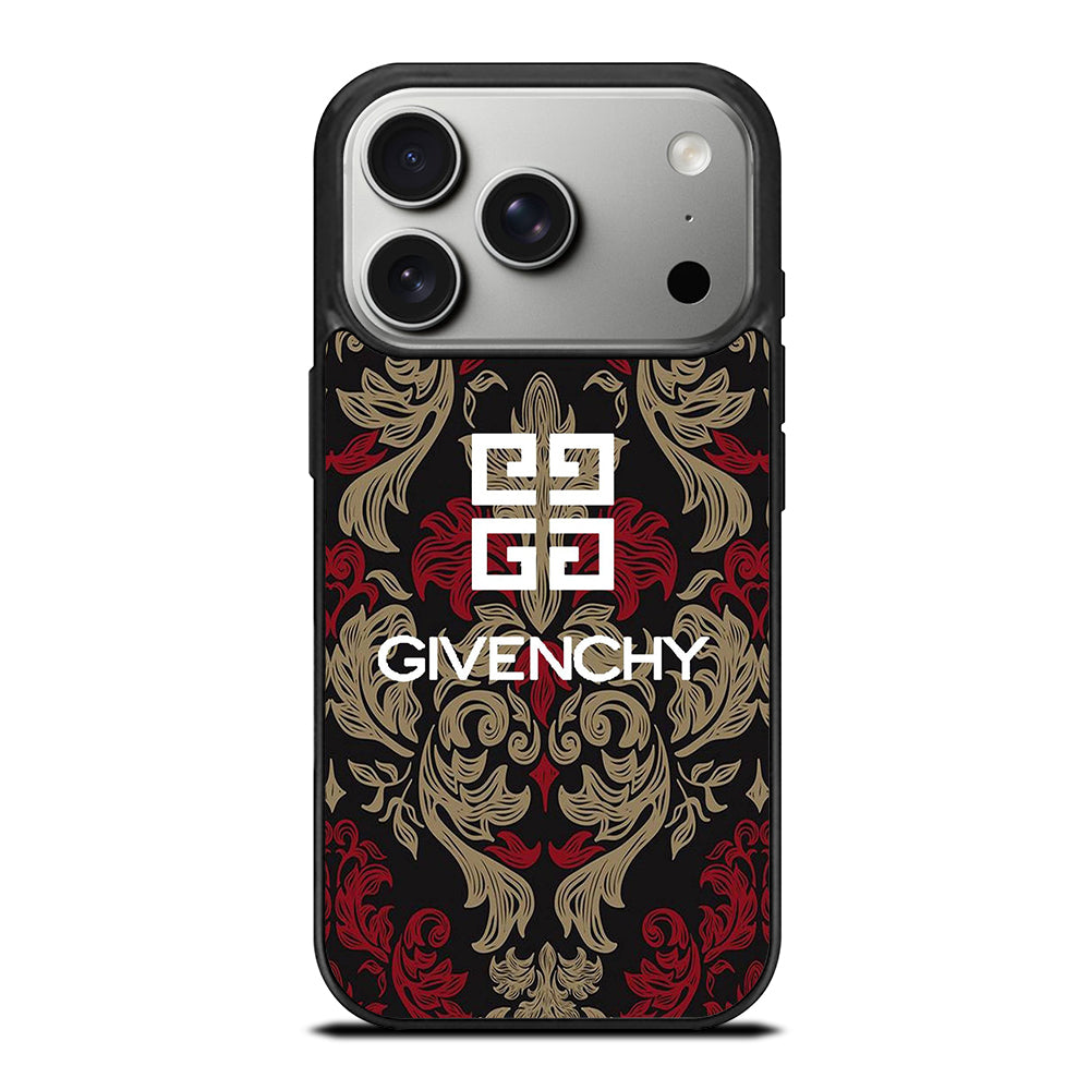 GIVENCHY PARIS LOGO PATTERN iPhone 17 Pro Case Cover