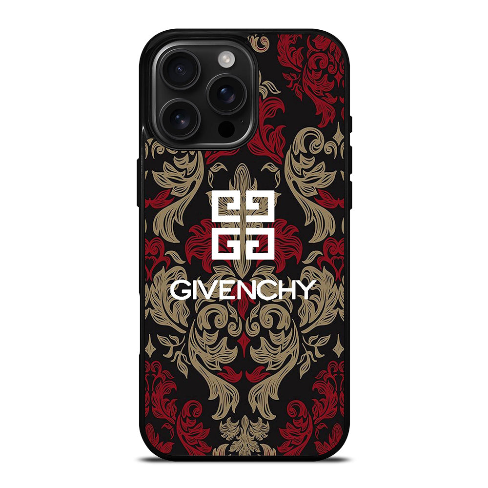 GIVENCHY PARIS LOGO PATTERN iPhone 16 Pro Max Case Cover