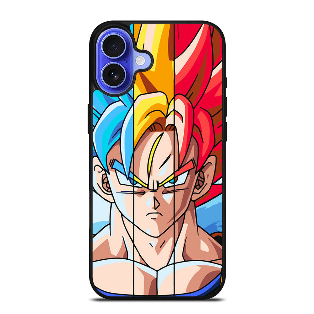 GOKU DRAGON BALL ANIME SUPER SAIYAN iPhone 16 Case Cover