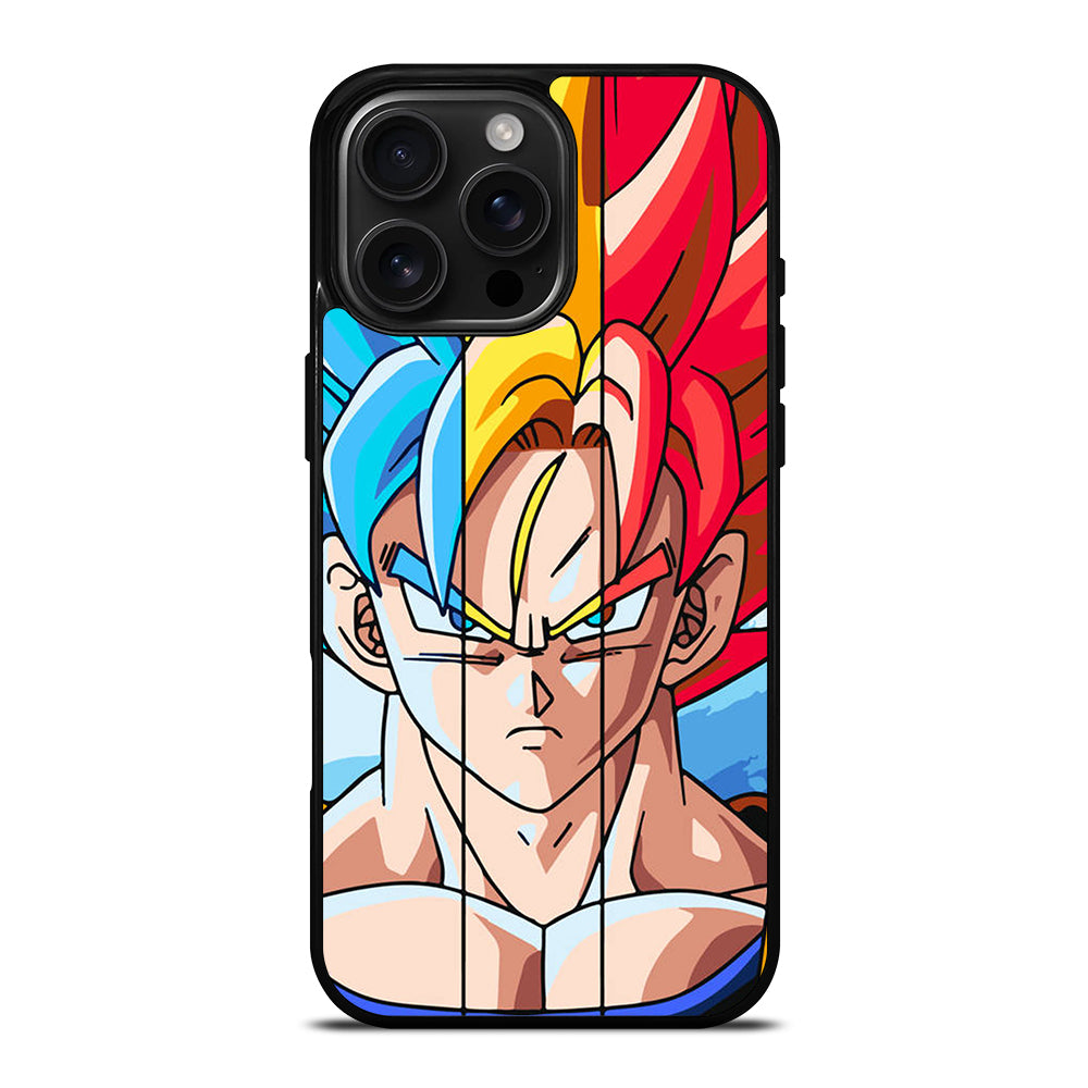 GOKU DRAGON BALL ANIME SUPER SAIYAN iPhone 16 Pro Max Case Cover