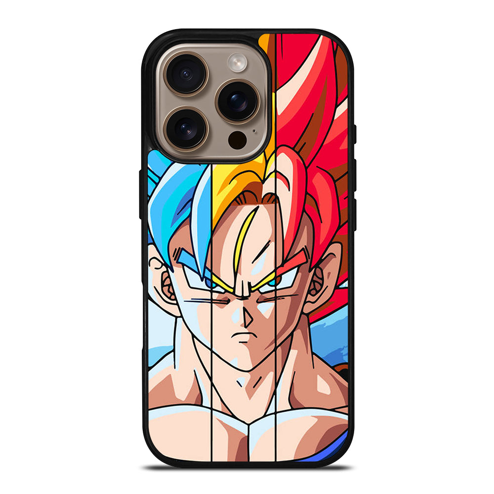 GOKU DRAGON BALL ANIME SUPER SAIYAN iPhone 16 Pro Case Cover