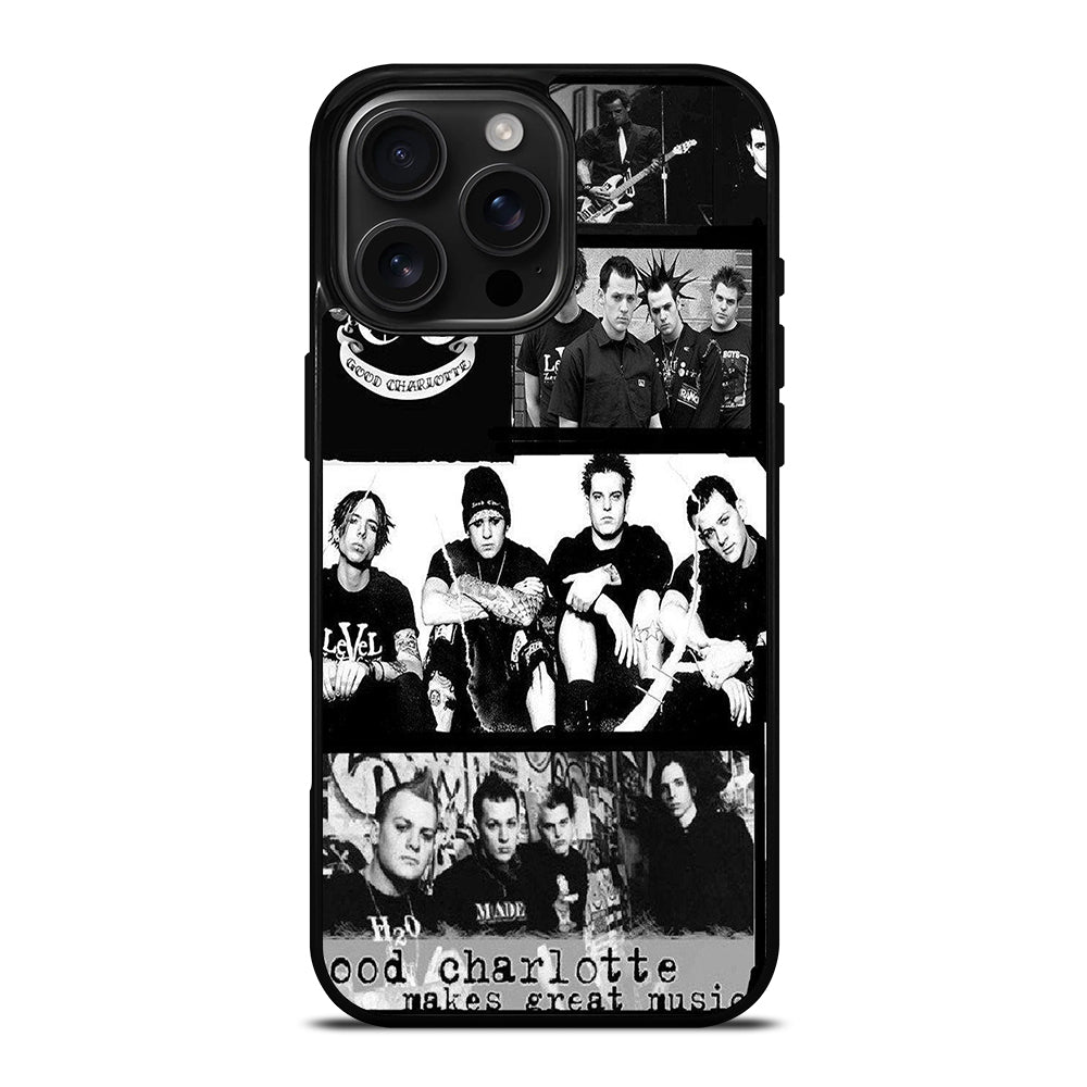 GOOD CHARLOTTE BAND COLLAGE iPhone 16 Pro Max Case Cover