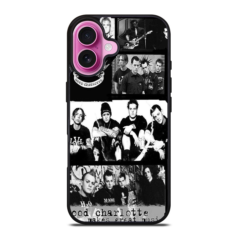 GOOD CHARLOTTE BAND COLLAGE iPhone 16 Plus Case Cover