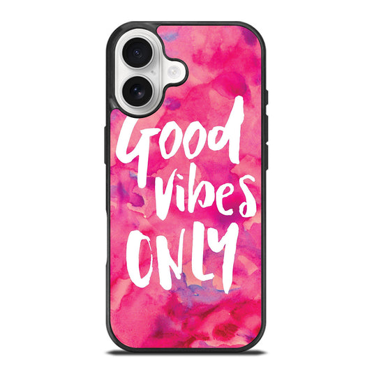 GOOD VIBES ONLY VINTAGE iPhone 17 Case Cover