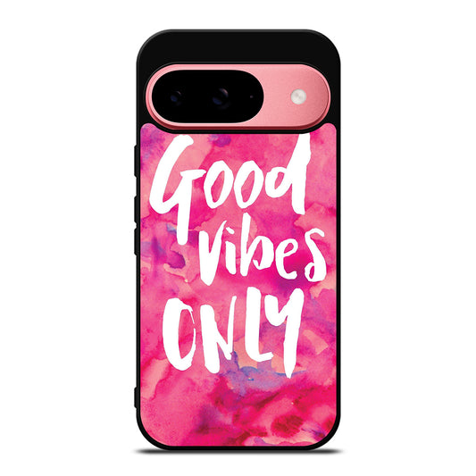 GOOD VIBES ONLY VINTAGE Google Pixel 9 Case Cover