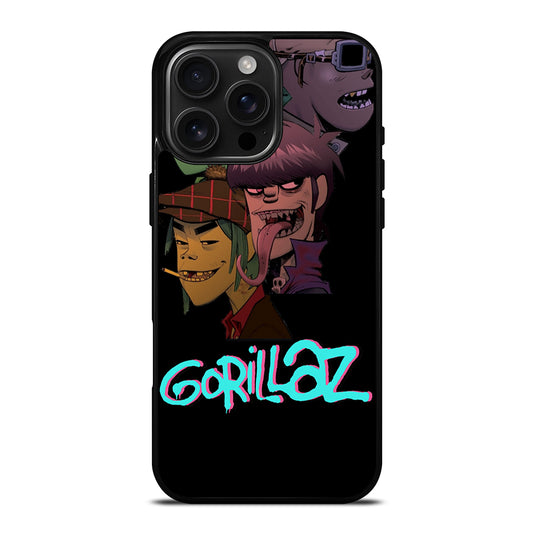 GORILLAZ BAND CARTOON iPhone 16 Pro Max Case Cover