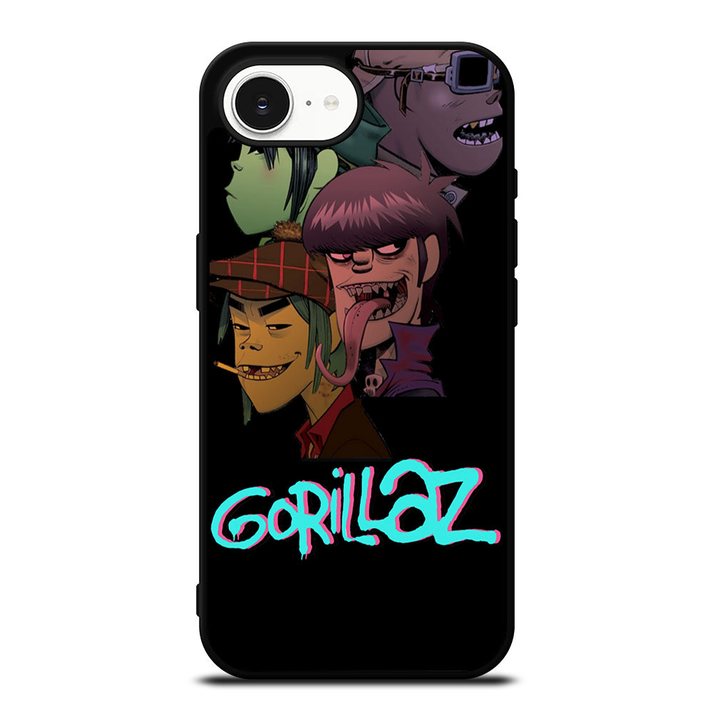 GORILLAZ BAND CARTOON iPhone 16e Case Cover