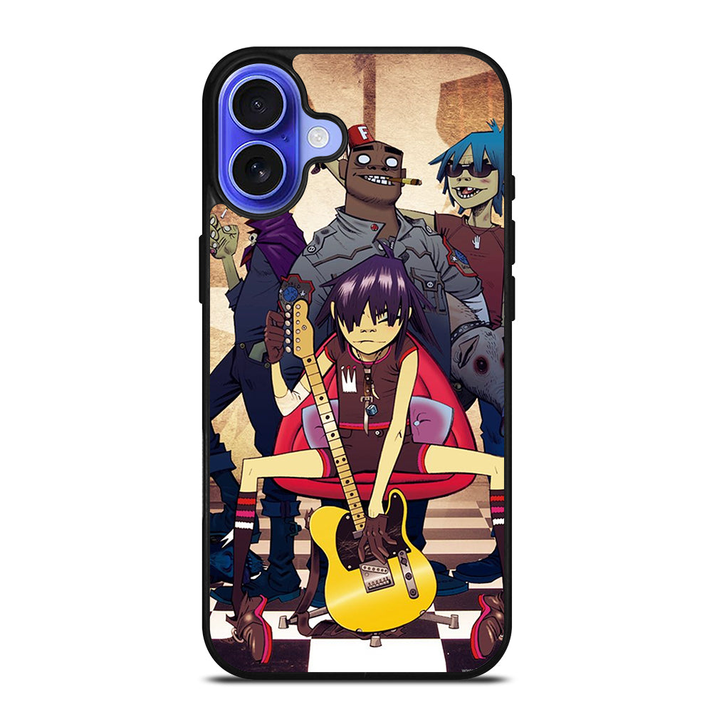 GORILLAZ CARTOON iPhone 16 Case Cover