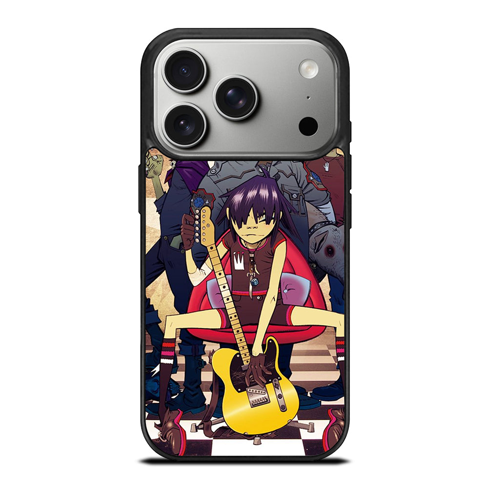 GORILLAZ CARTOON iPhone 17 Pro Case Cover