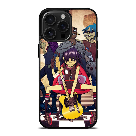 GORILLAZ CARTOON iPhone 16 Pro Max Case Cover