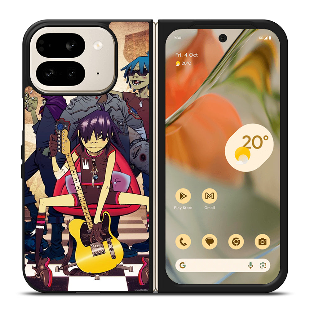 GORILLAZ CARTOON Google Pixel 9 Pro Fold Case Cover