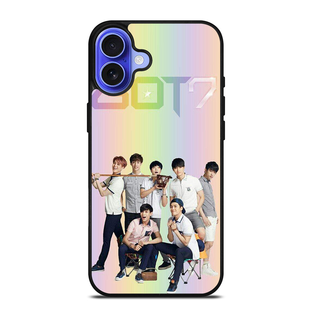 GOT7 KPOP GROUP iPhone 16 Case Cover