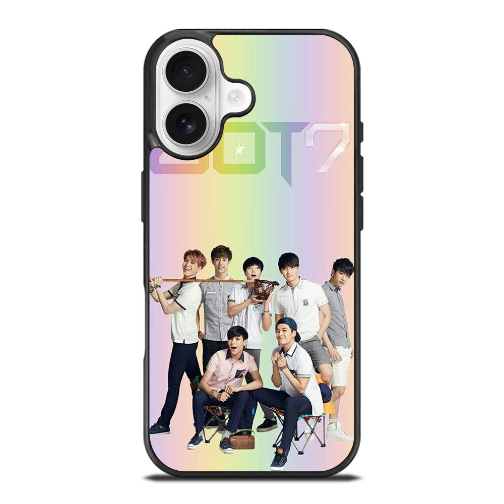 GOT7 KPOP GROUP iPhone 17 Case Cover